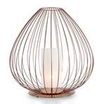 Karman Cell - floor lamp with cage Ø 57 cm, bronze