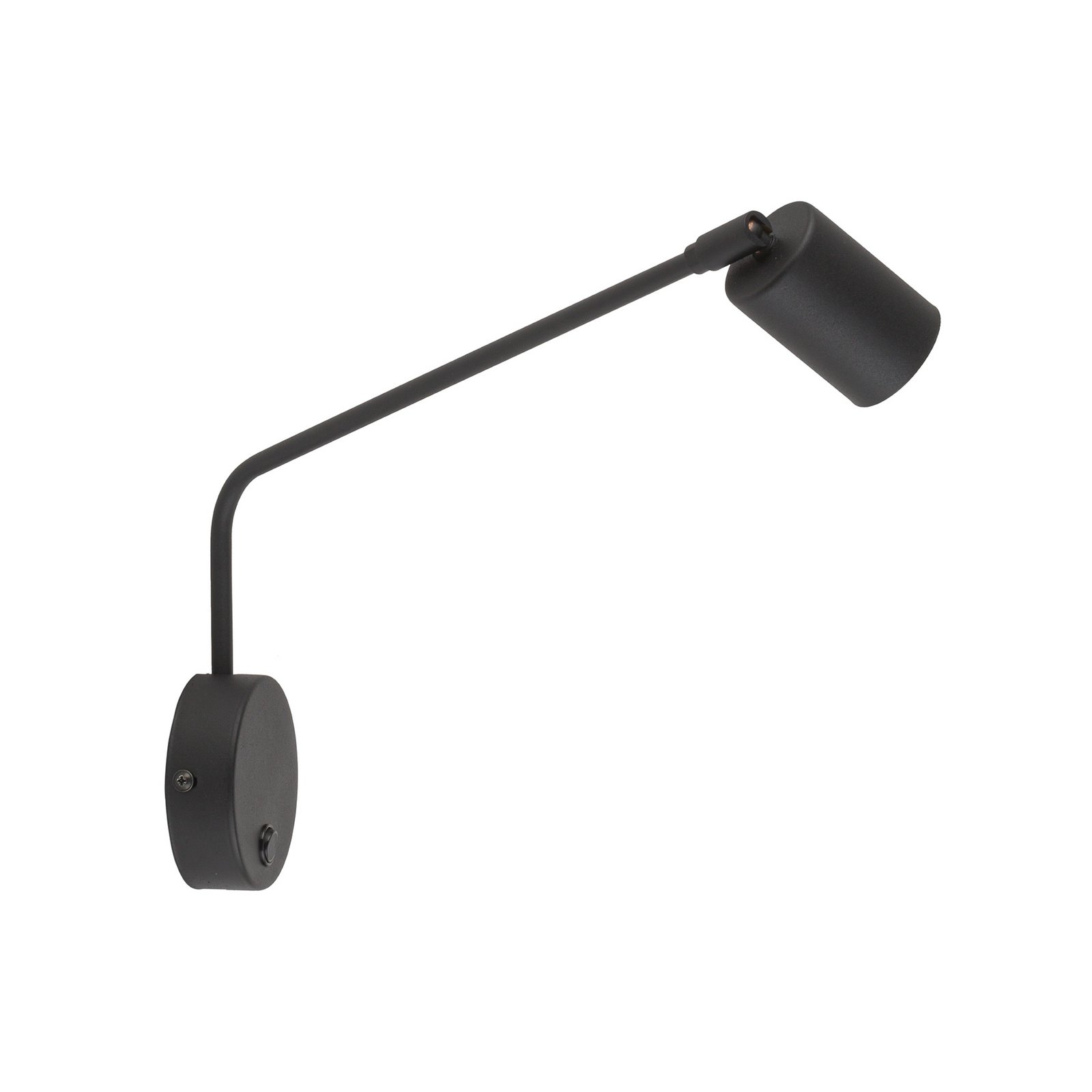 Nex fali világítás, fekete, fém, magasság 27 cm, GU10 Nex fali világítás, fekete, fém, magasság 27 cm, GU10