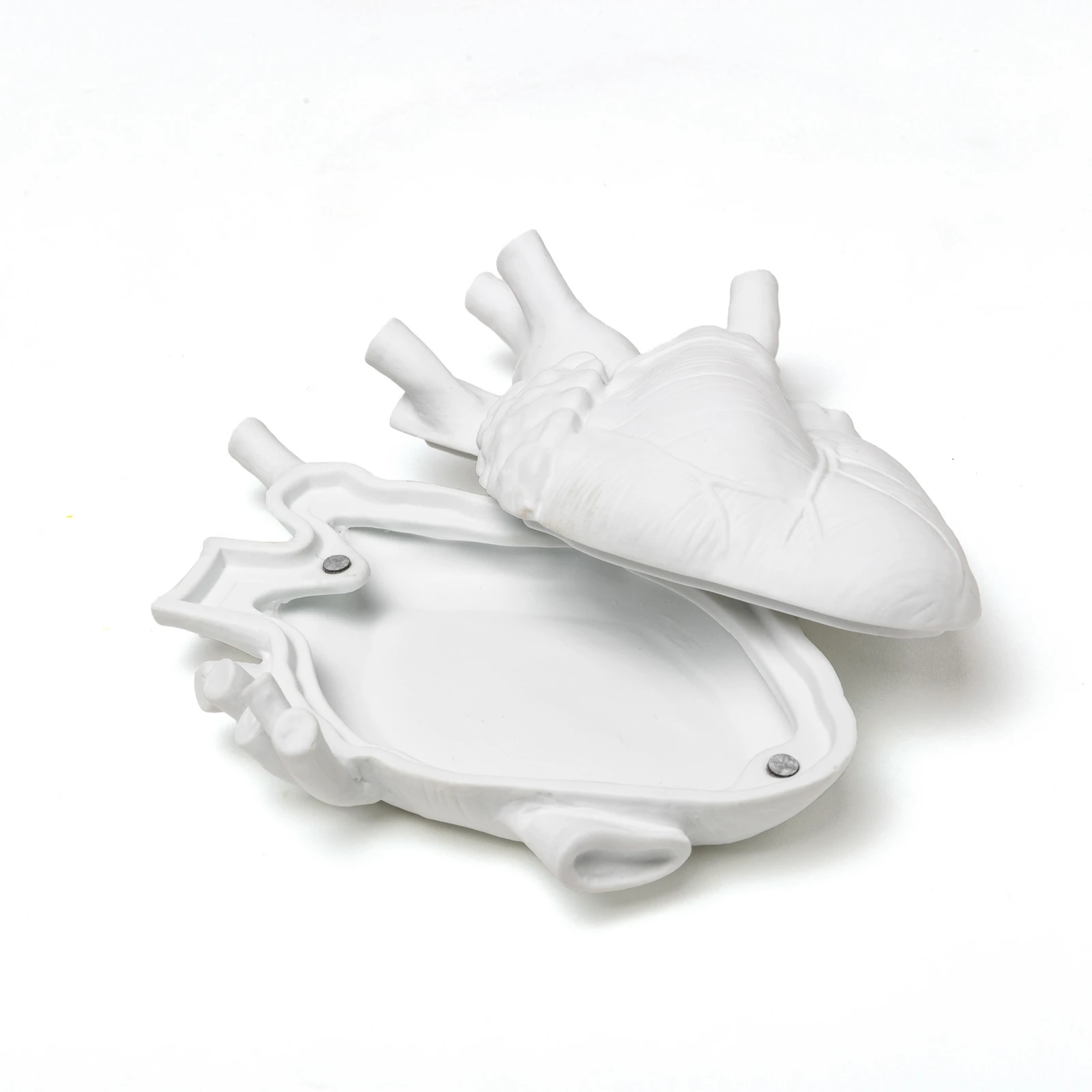 SELETTI Love in Bloom Любов в кутия, бяла, порцелан, кадифе