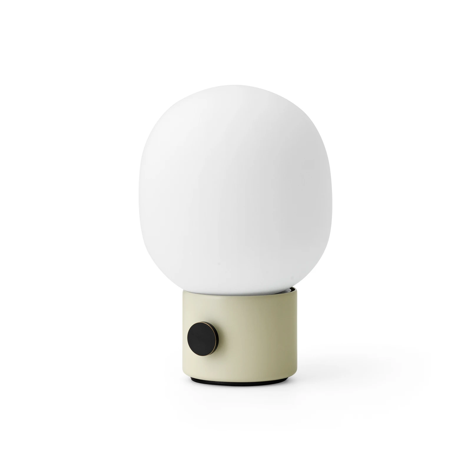 Audo JWDA stolová lampa na batérie, alabaster