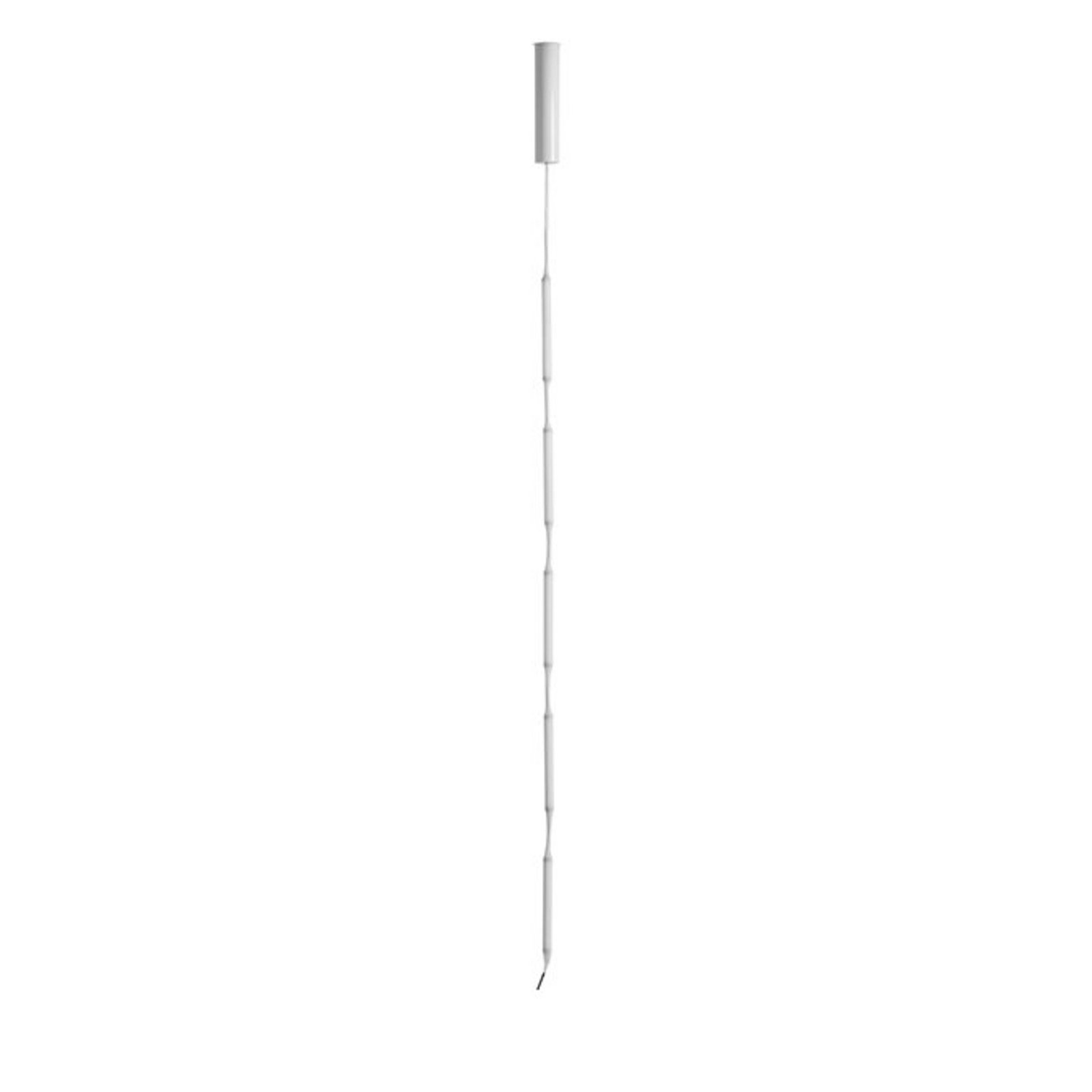 LED-Hängeleuchte Reb, 5-flammig, weiß, Länge 283 cm, EU - Normann Copenhagen