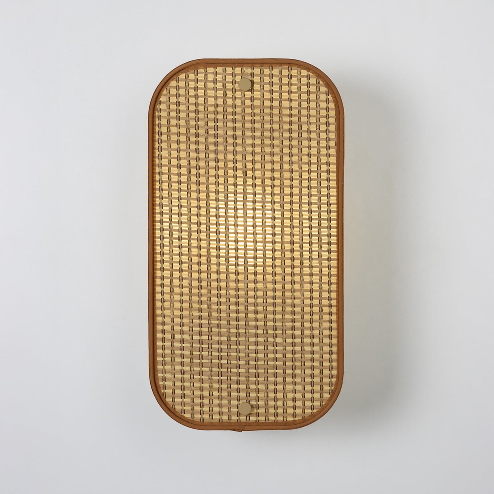 MARKET SET Square fali világítás, krém, textil, E27