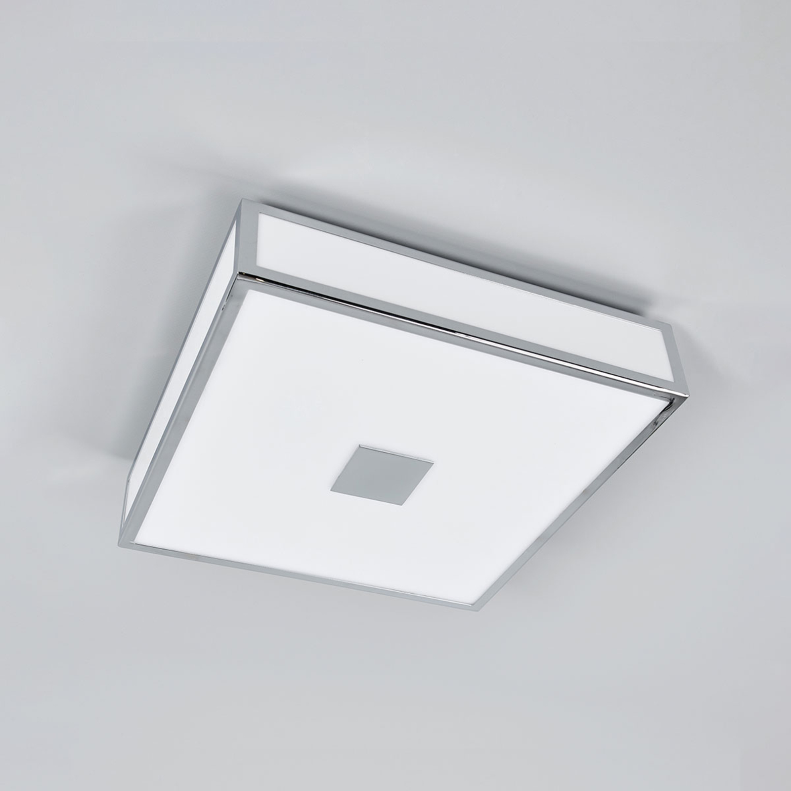 Lámpara de techo para baño Eniola, cromo Lampara.es