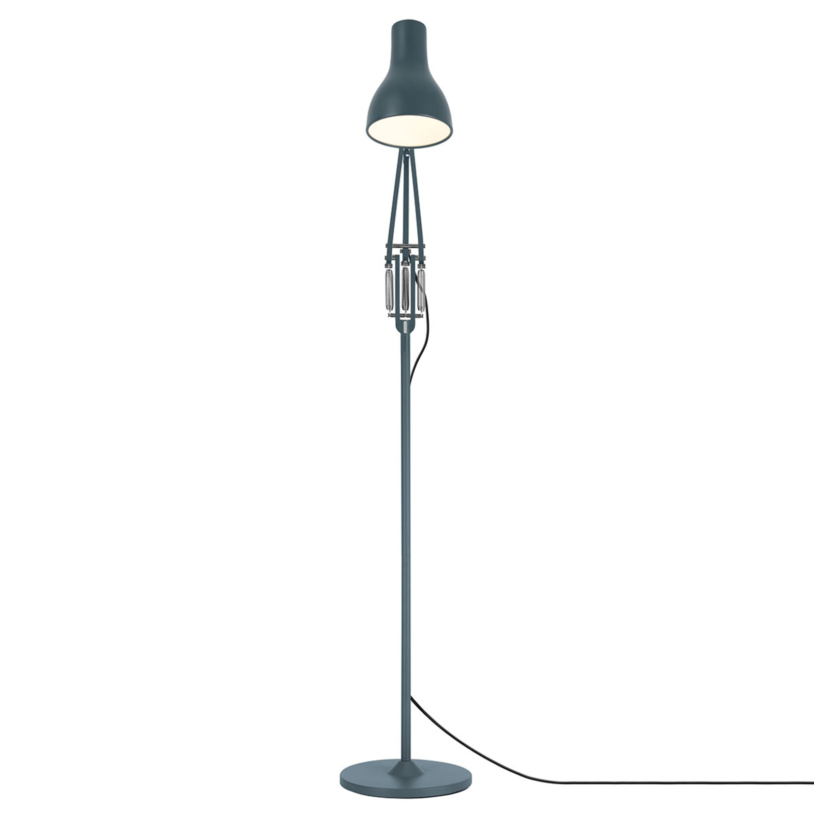 Anglepoise Type 75 lámpara de pie gris pizarra