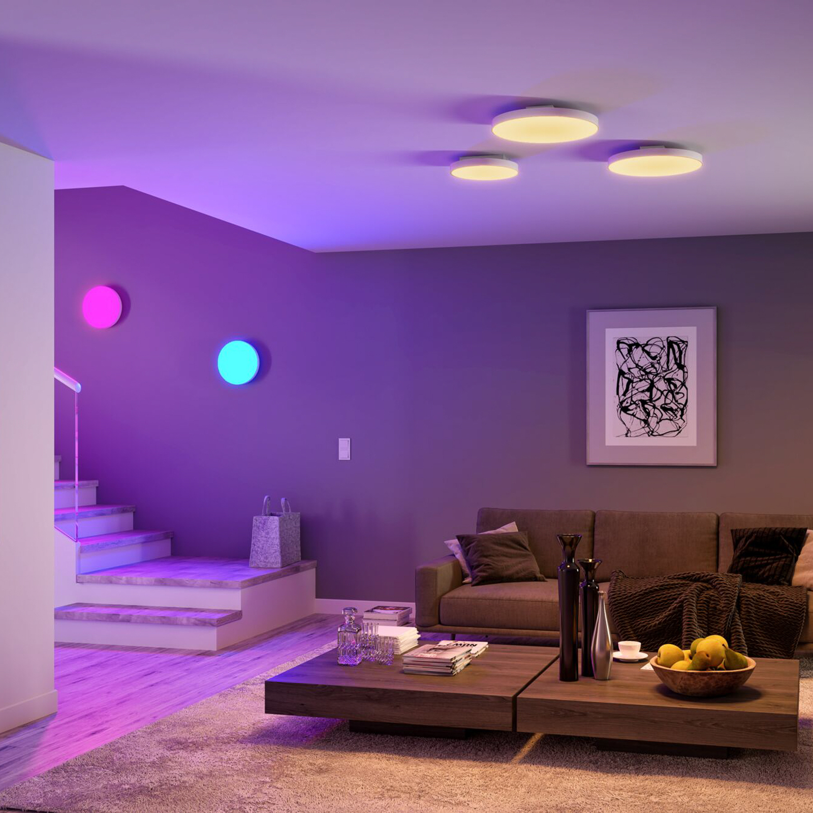 Paulmann Velora panel LED ZigBee RGBW okrągły 30cm