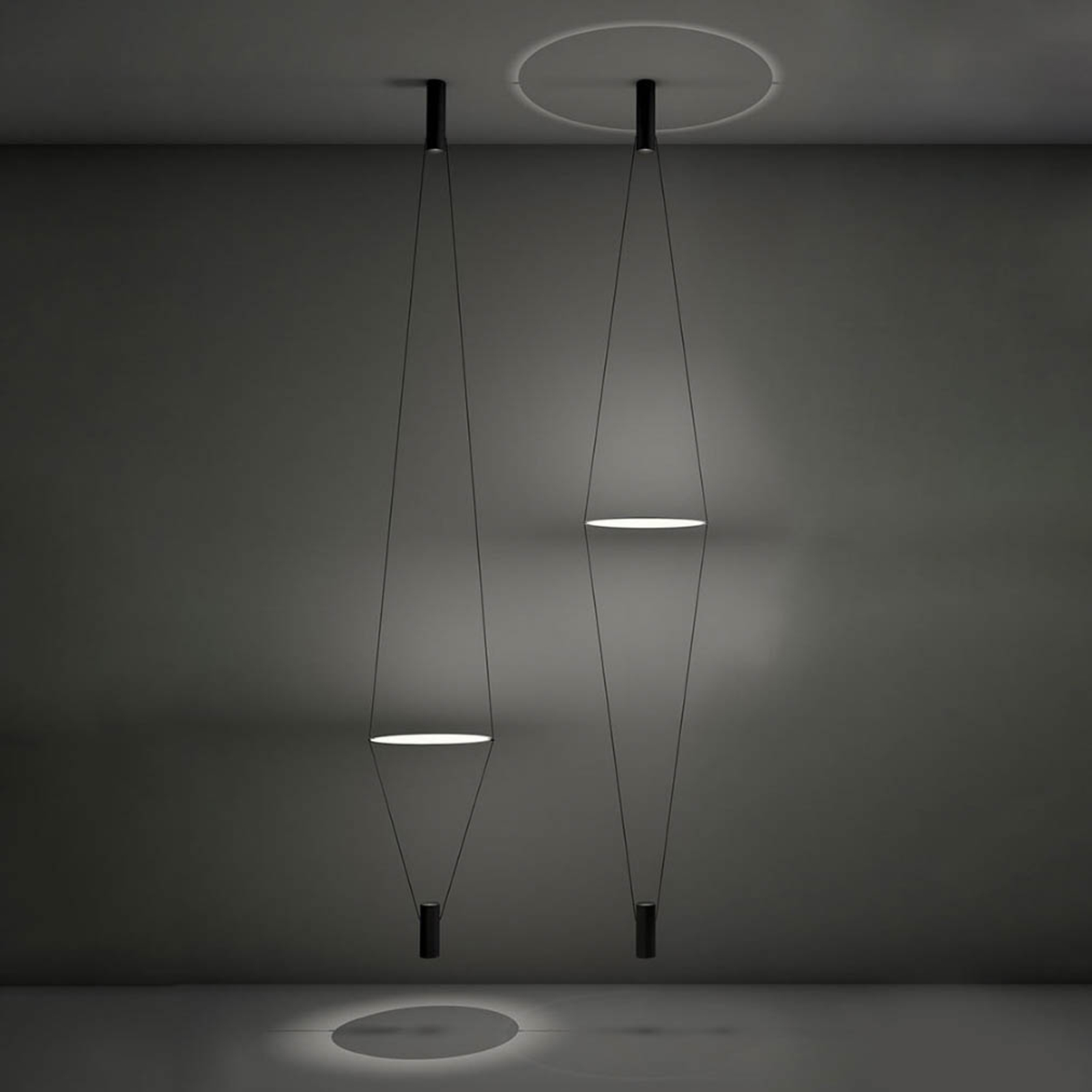 Martinelli Luce Coassiale LED-Hängelampe mit Kabel