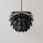 UMAGE Silvia mini lampa wisząca, czarna, Ø 32 cm