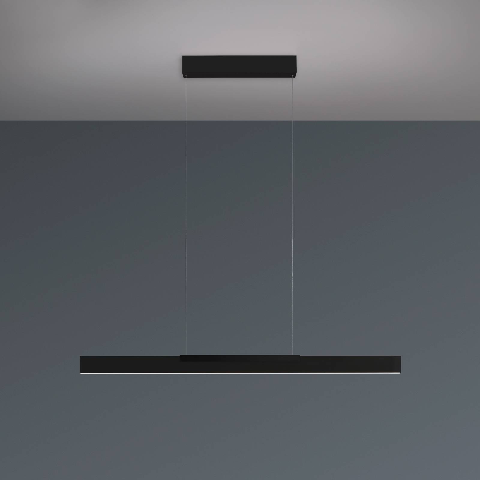 Bopp LED-Hängelampe Nano 2.0, Länge 100 cm, schwarz, Metall günstig online kaufen