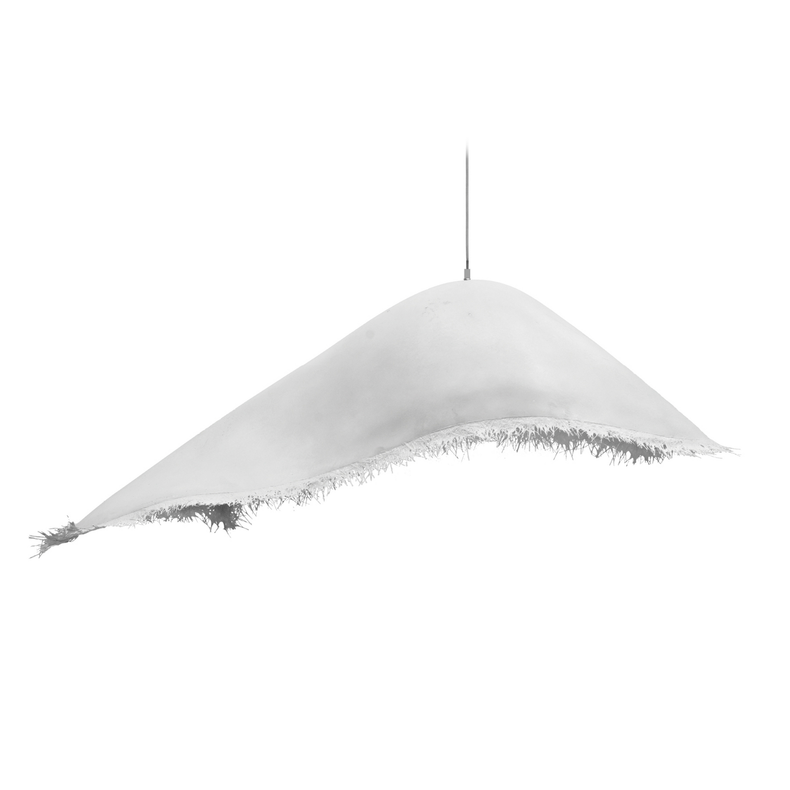 Karman buiten hanglamp Moby Dick, lengte 150 cm, glasvezel