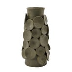 Dot Vase khaki stein høyde 26 cm - House Doctor