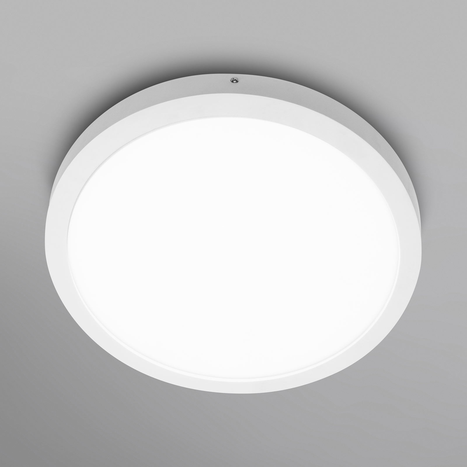 LEDVANCE Planon Round LED wall light 40 cm 840, for Living / Dining Room, metal, PMMA, 28 W, energy efficiency: A+, H: 4 cm