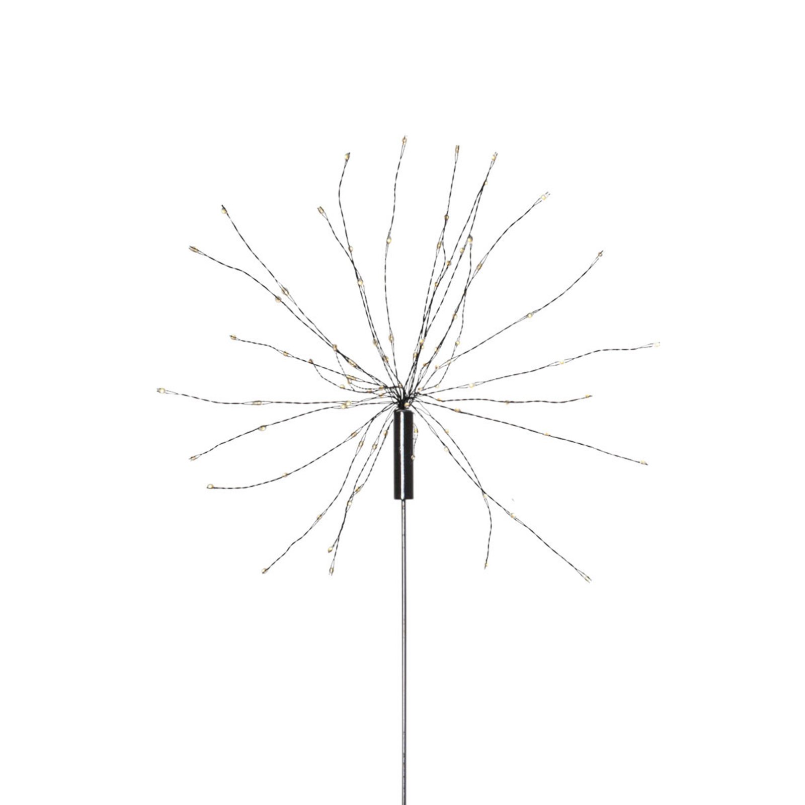 Lampe solaire LED Firework avec piquet, 100 cm