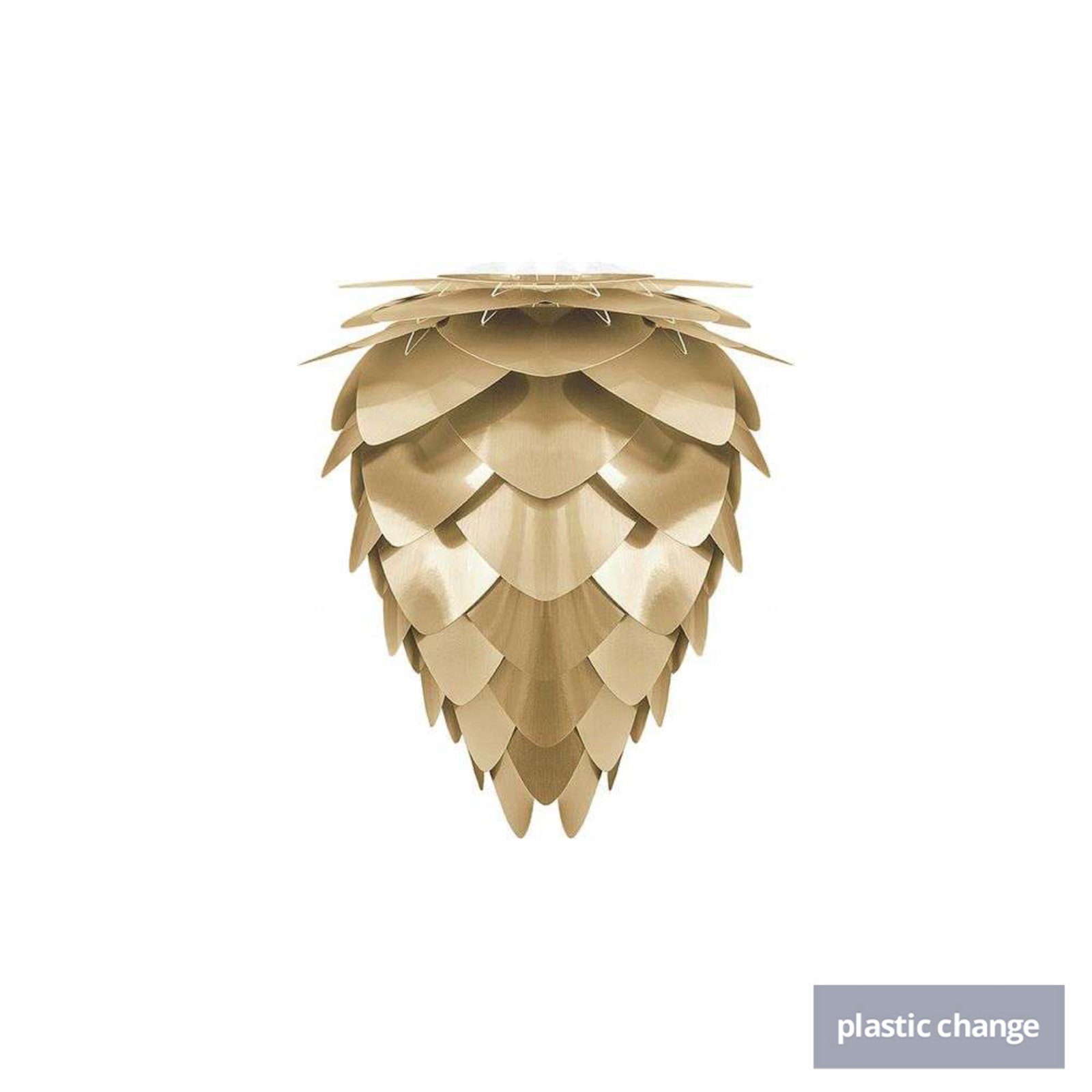 Conia Abajur Brushed Brass - UMAGE