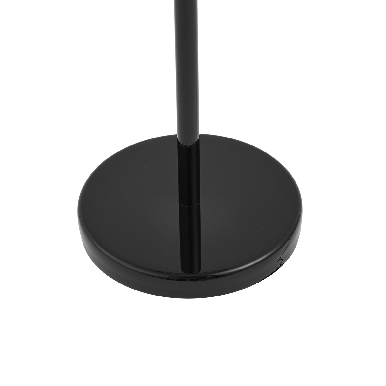 Quill LED table lamp, CCT, black, dimmable - Lucande