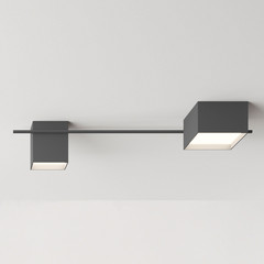 Vibia Structural 2640 plafoniera, grigio scuro