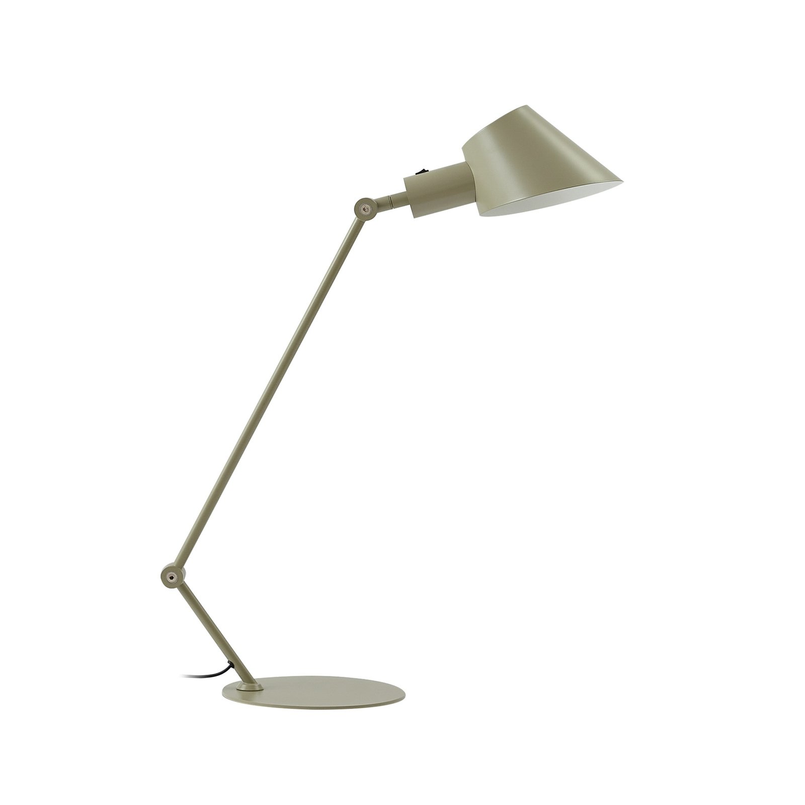 Lindby lampe à poser Corali, vert clair, métal, hauteur 64cm