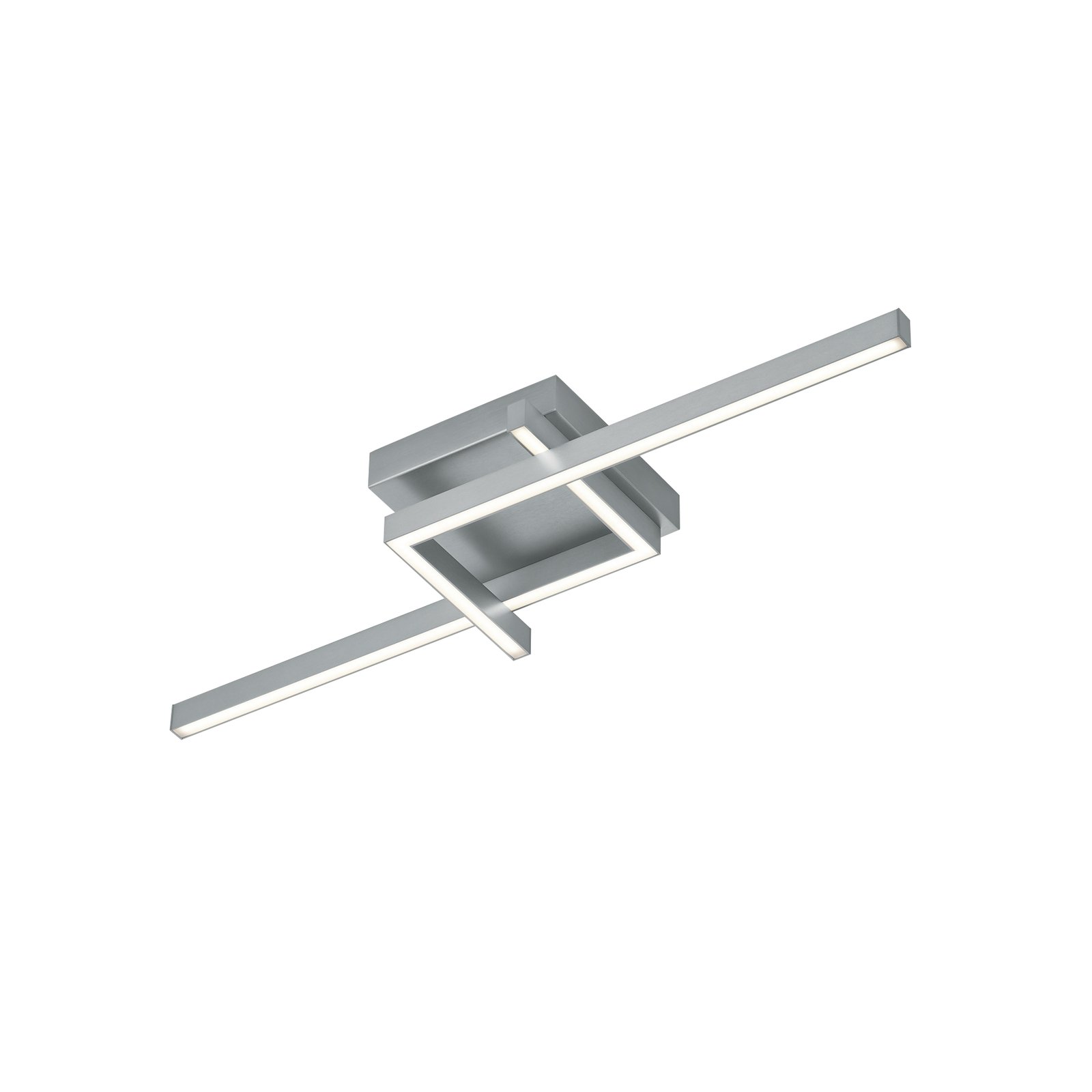 Frida LED ceiling light two rectangular profiles