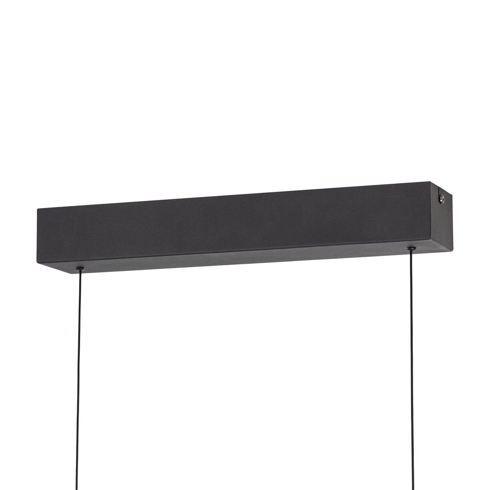 Tarnin LED hanglamp, zwart/nikkel, 98 cm - Lucande Tarnin LED hanglamp, zwart/nikkel, 98 cm - Lucande