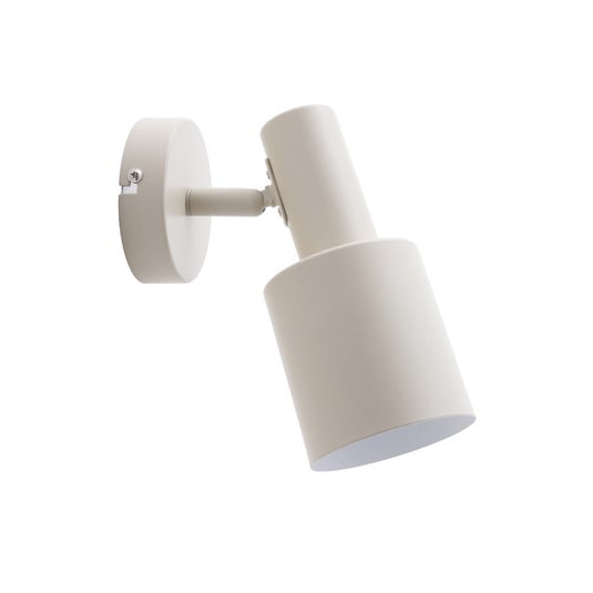 Ovelia wall light, beige, E27 - Lindby
