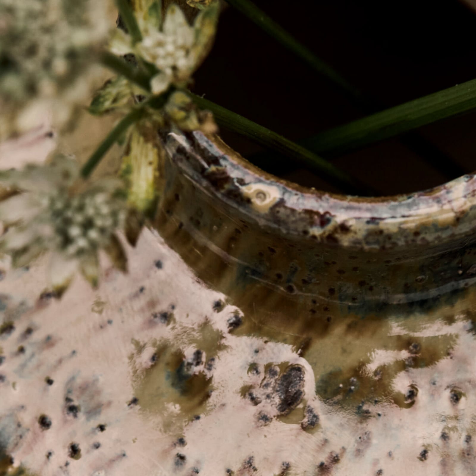 Vaso HDBodi, marrone, altezza 9 cm, ceramica - House Doctor