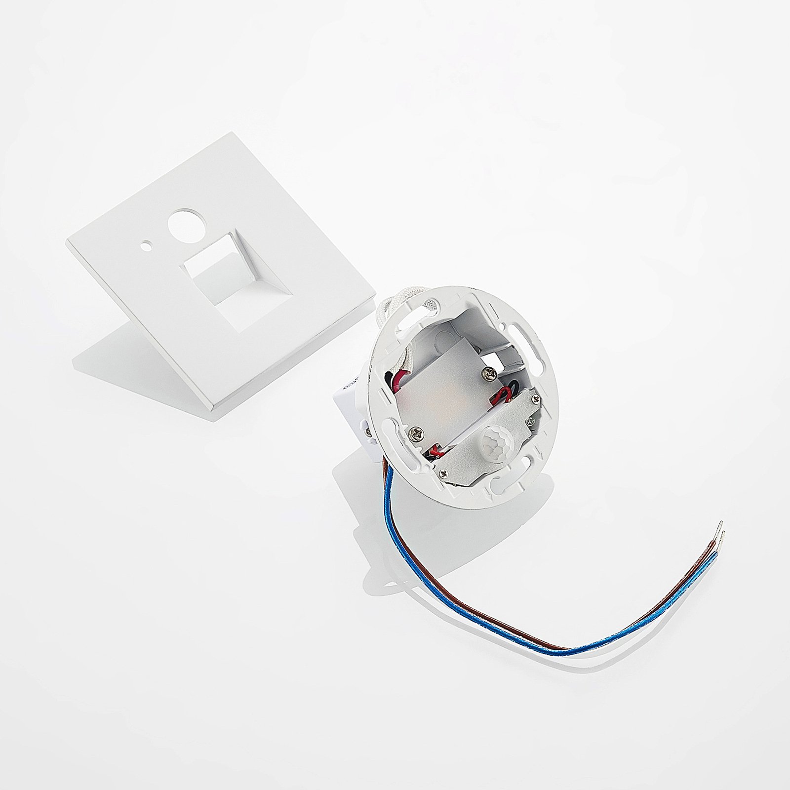 Neru Square LED Built-in Wall Lamp w/Sensor White - Arcchio