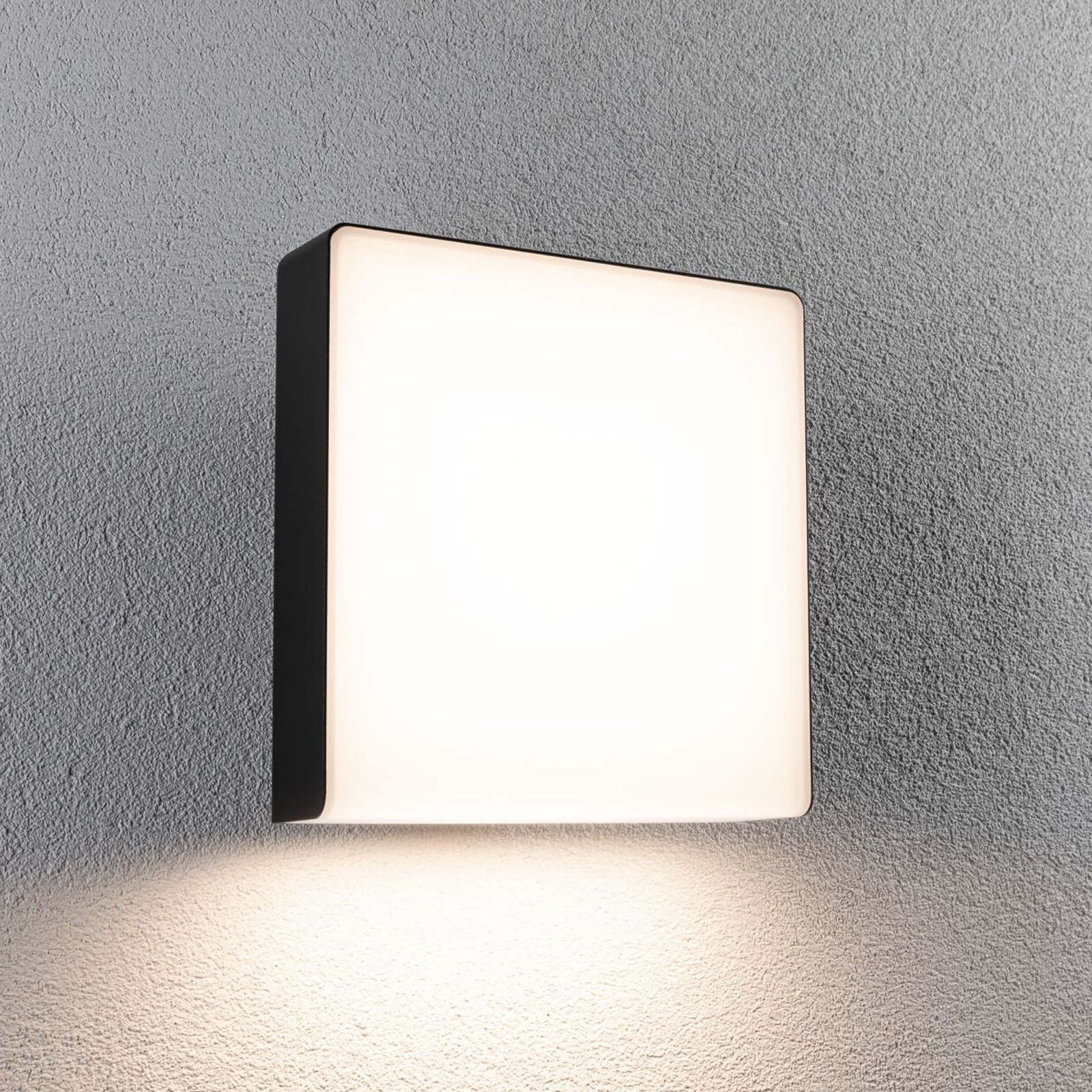Paulmann LED āra sienas lampas Azalena, sensors, antracīts