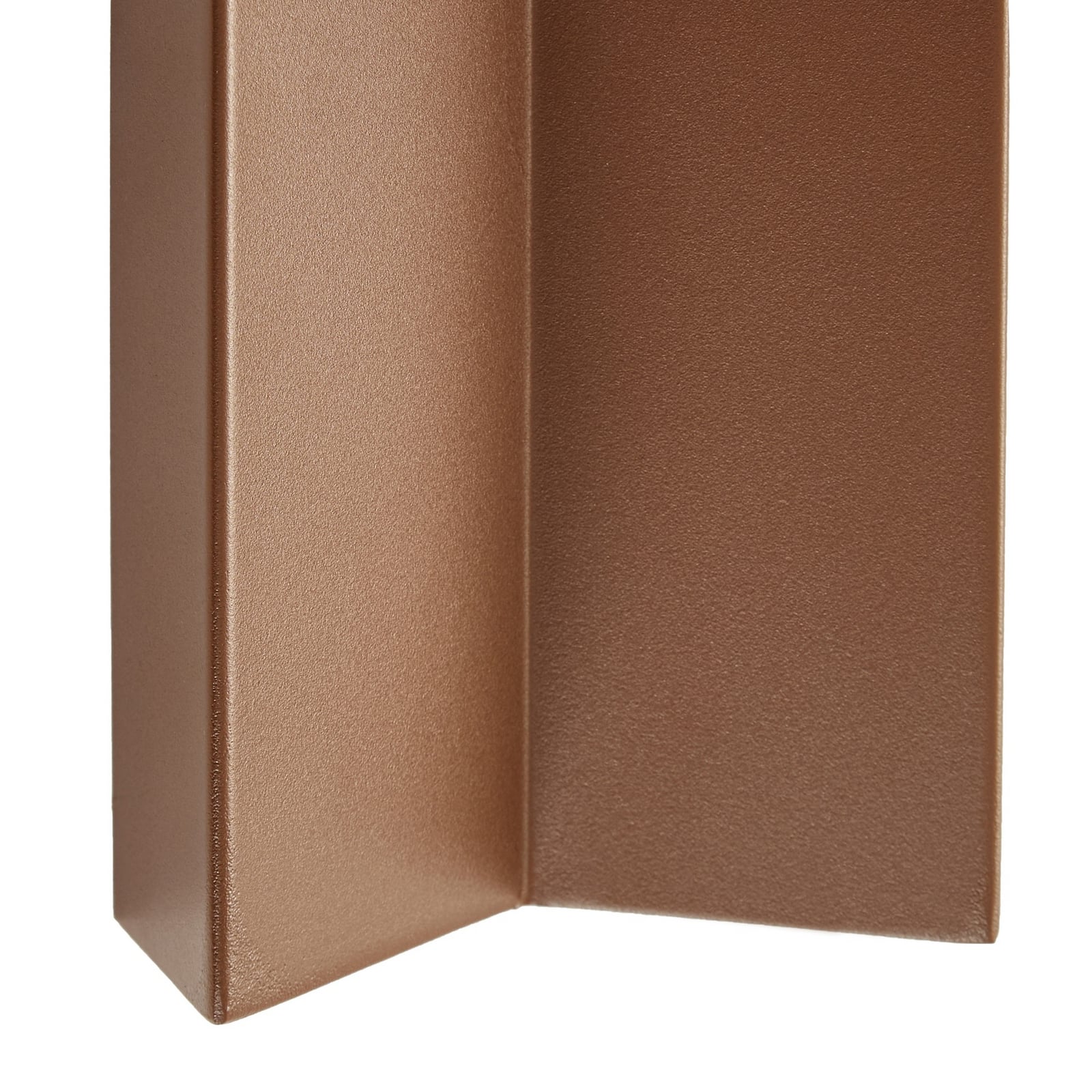 Kaholo vanjska zidna LED svjetiljka, CCT, aluminij, IP44, smeđa, četvrtasta - Kaholo vanjska zidna LED svjetiljka, CCT, aluminij, IP44, smeđa, četvrtasta -