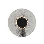 Aplique de pared LED 23076, gris humo, cristal, Ø 28 cm, 3.000 K