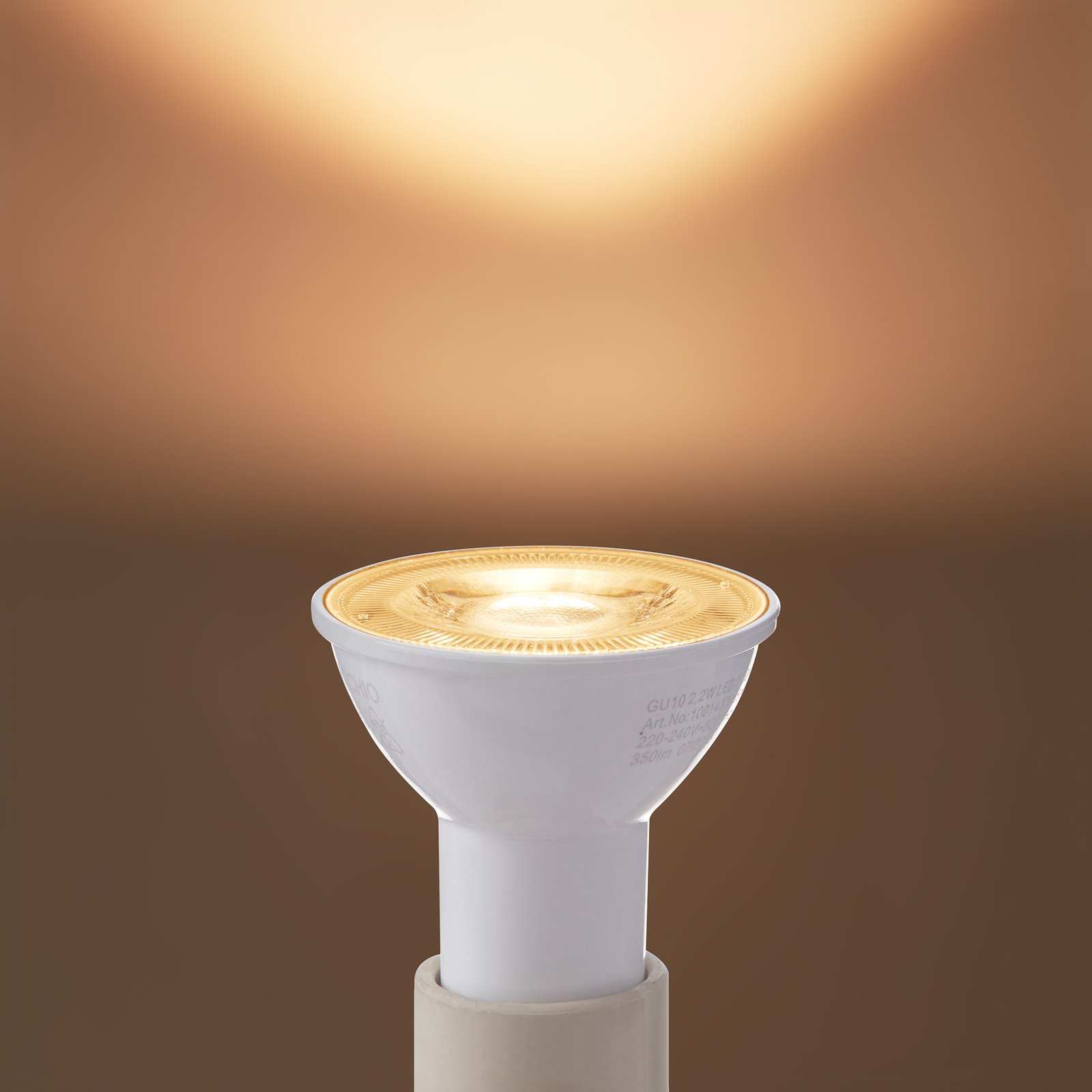 Arcchio LED-Leuchtmittel, GU10, 2,2 W, 2.700 K, 350 Lumen