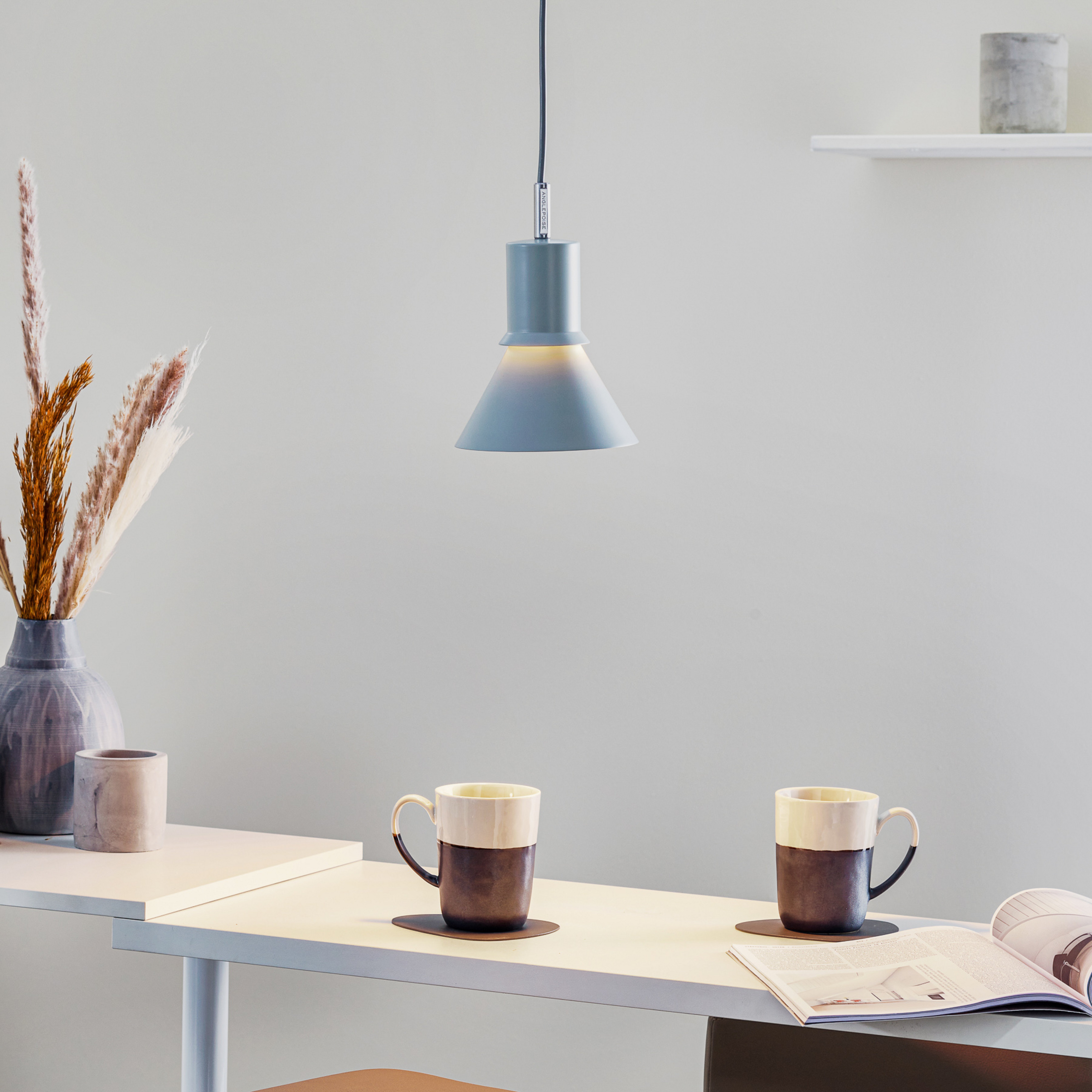 Anglepoise Type 80 Hängeleuchte, nebelgrau