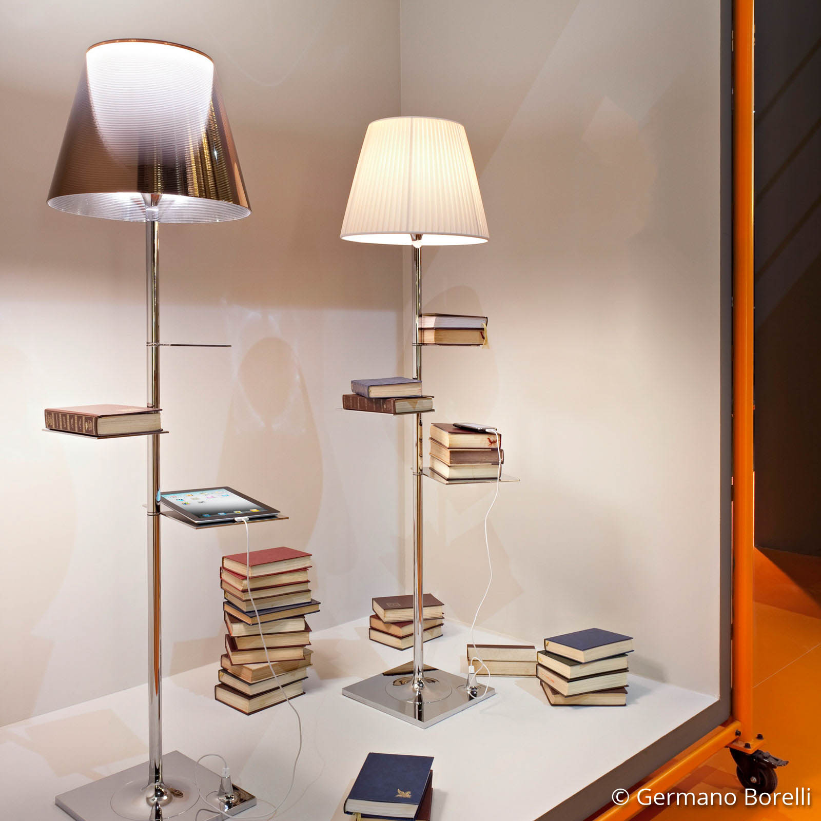 Bibliotheque National Gulvlampe Soft - Flos