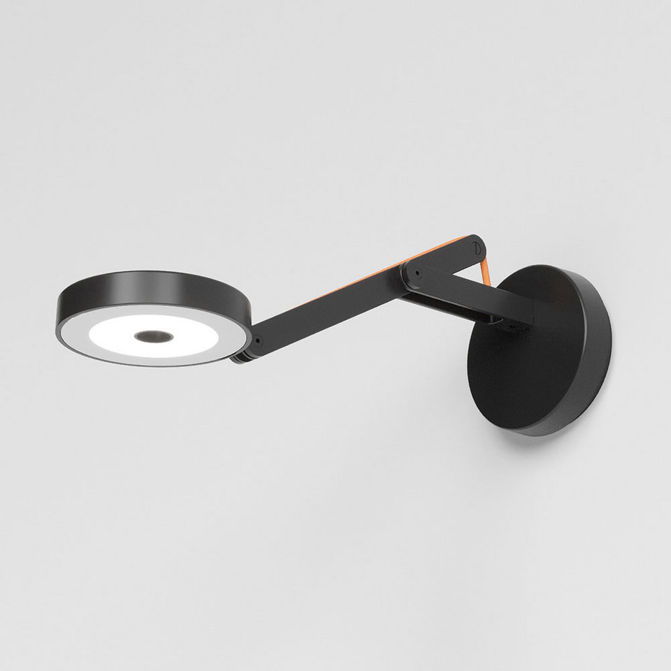 Rotaliana String W0 Vägglampa DTW, svart från Rotaliana