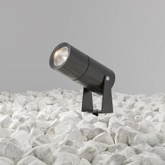 Maytoni reflektor z grotem ziemnym LED Bern, grafitowy, Ø5,5cm, 5W, IP65