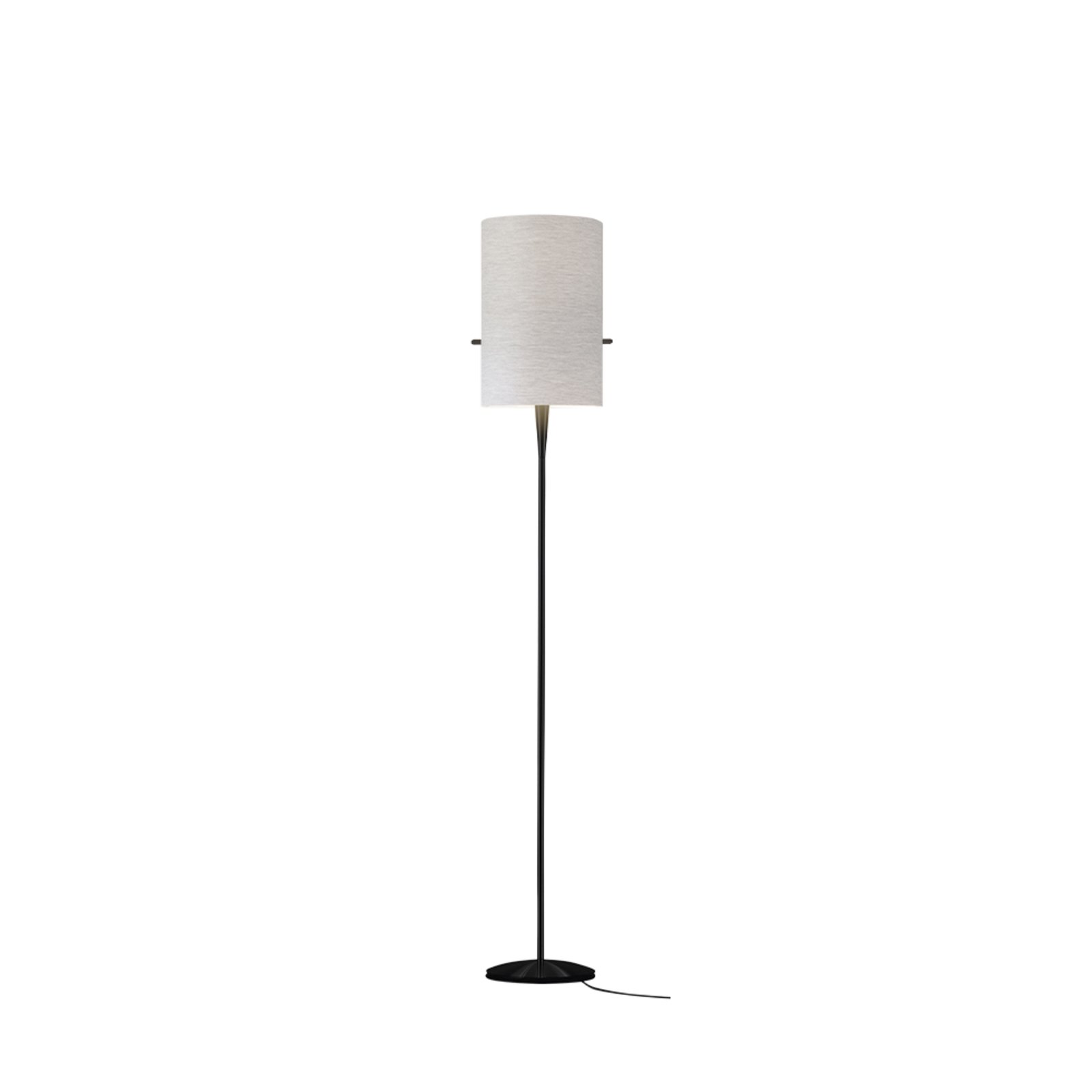 Club Piantana L Nero/Melange Grey - Serien Lighting