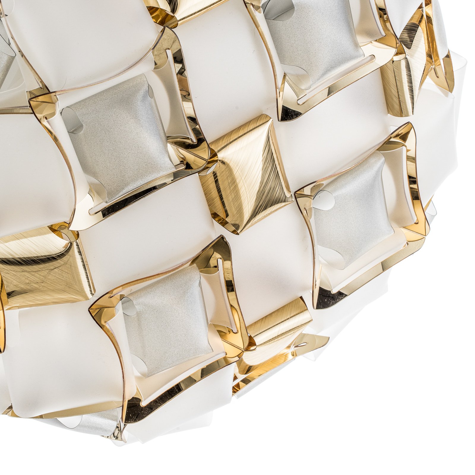 Mida Deckenleuchte/Wandleuchte Medium White/Gold - Slamp