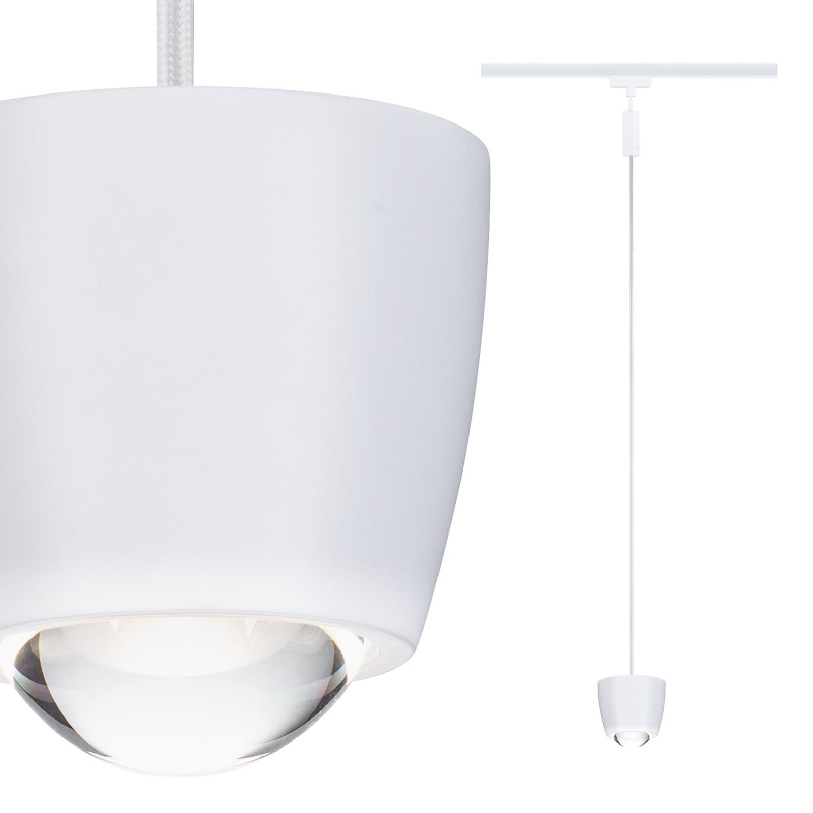 Paulmann URail Smart LED pakabinamas šviestuvas Tyros, signalinė balta spalva,