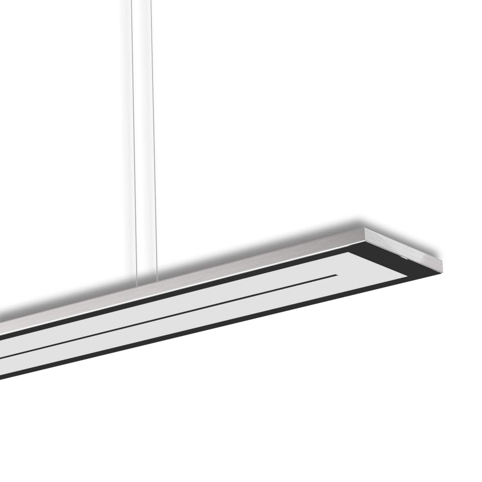 Stmívatelné závěsné LED světlo Zen – dlouhé 108 cm