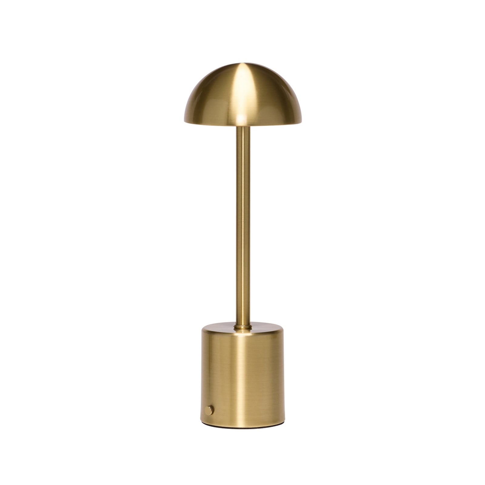 LED настолна лампа с акумулатор Taten, в цвят месинг, височина 30 см, метал