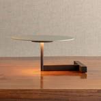 Vibia Flat lampa stołowa LED 16 cm szara L1
