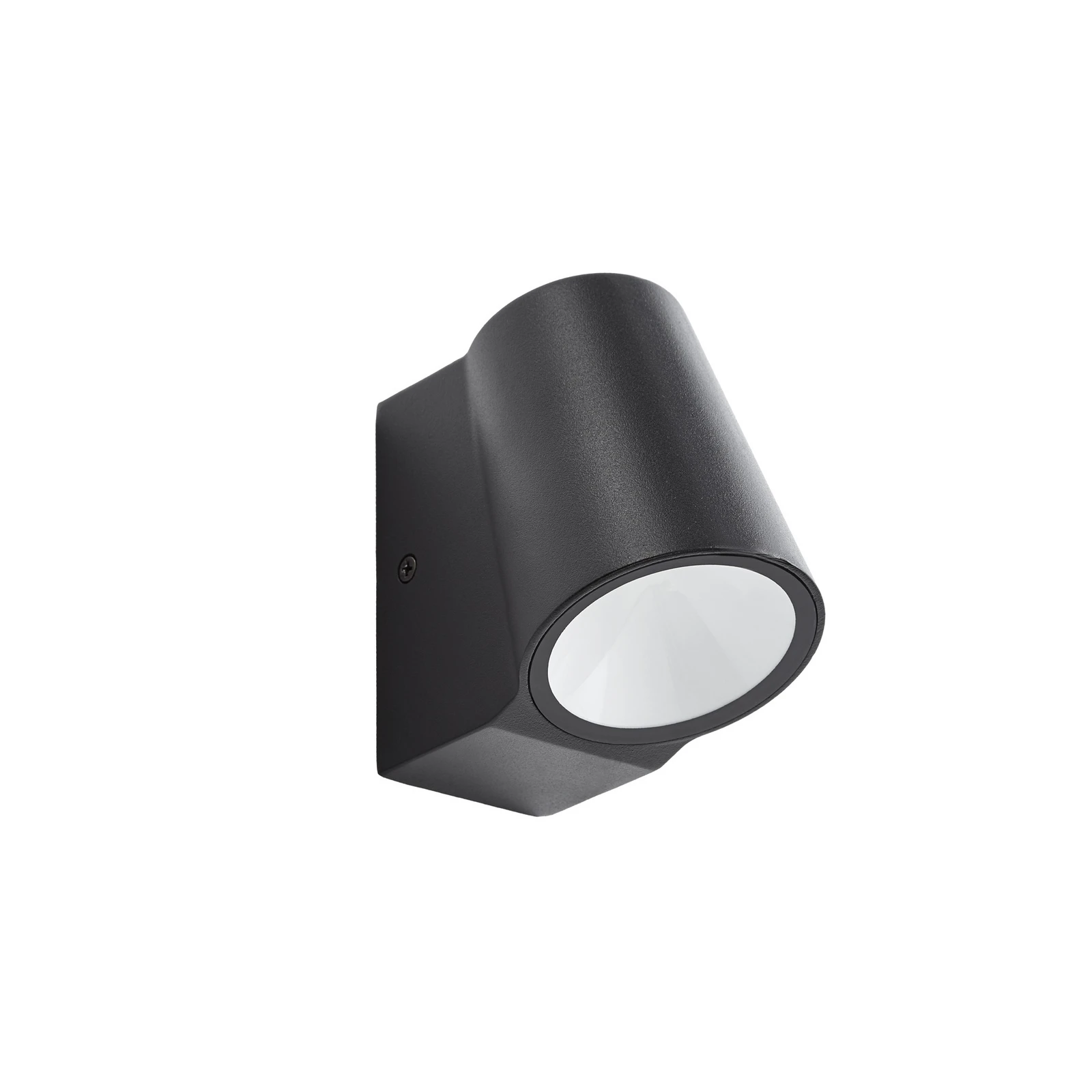 Lindby utendørs LED-vegglampe Illuvia, matt svart, IP54