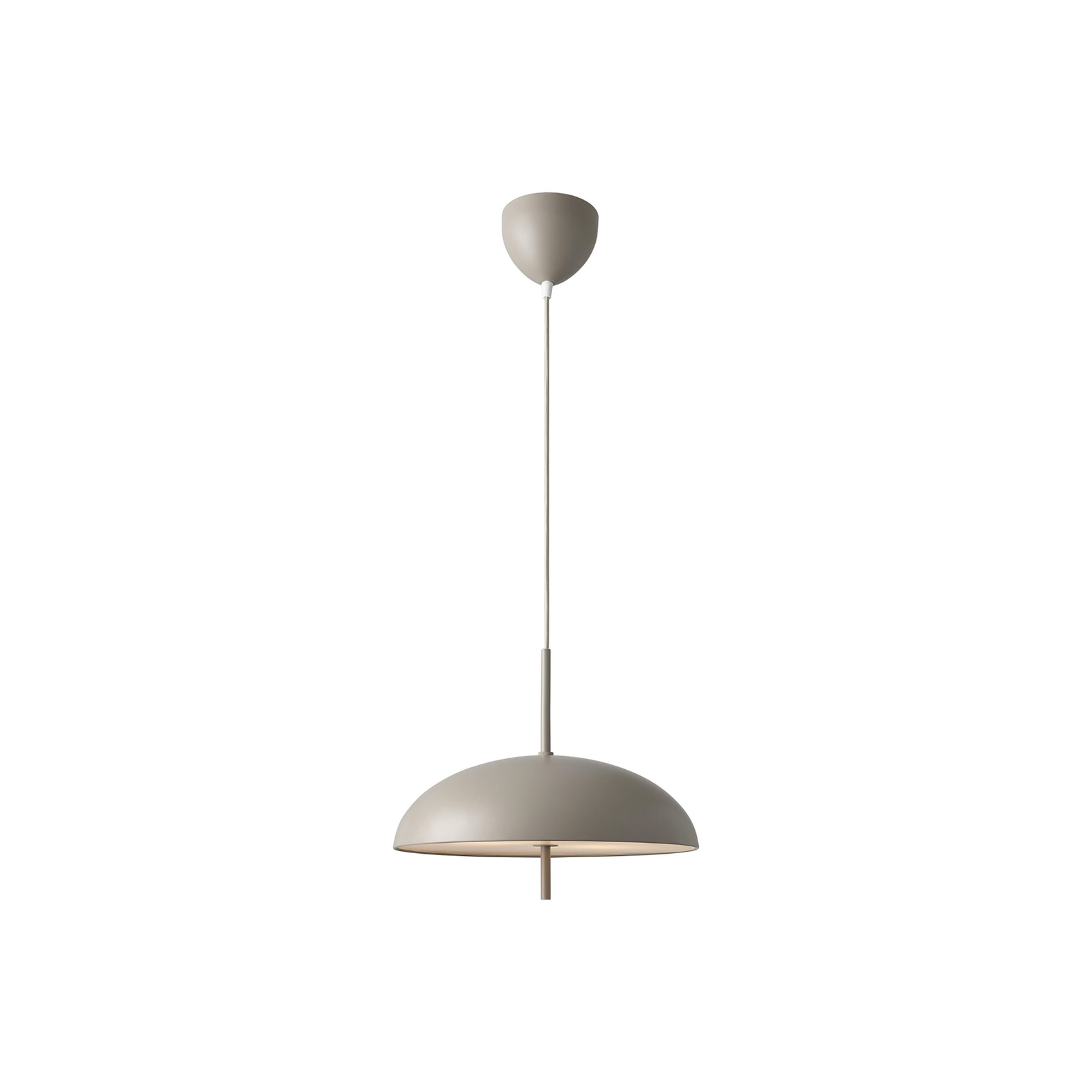 Versale hanglamp, bruin, Ø 35 cm, metaal, 2 x E27