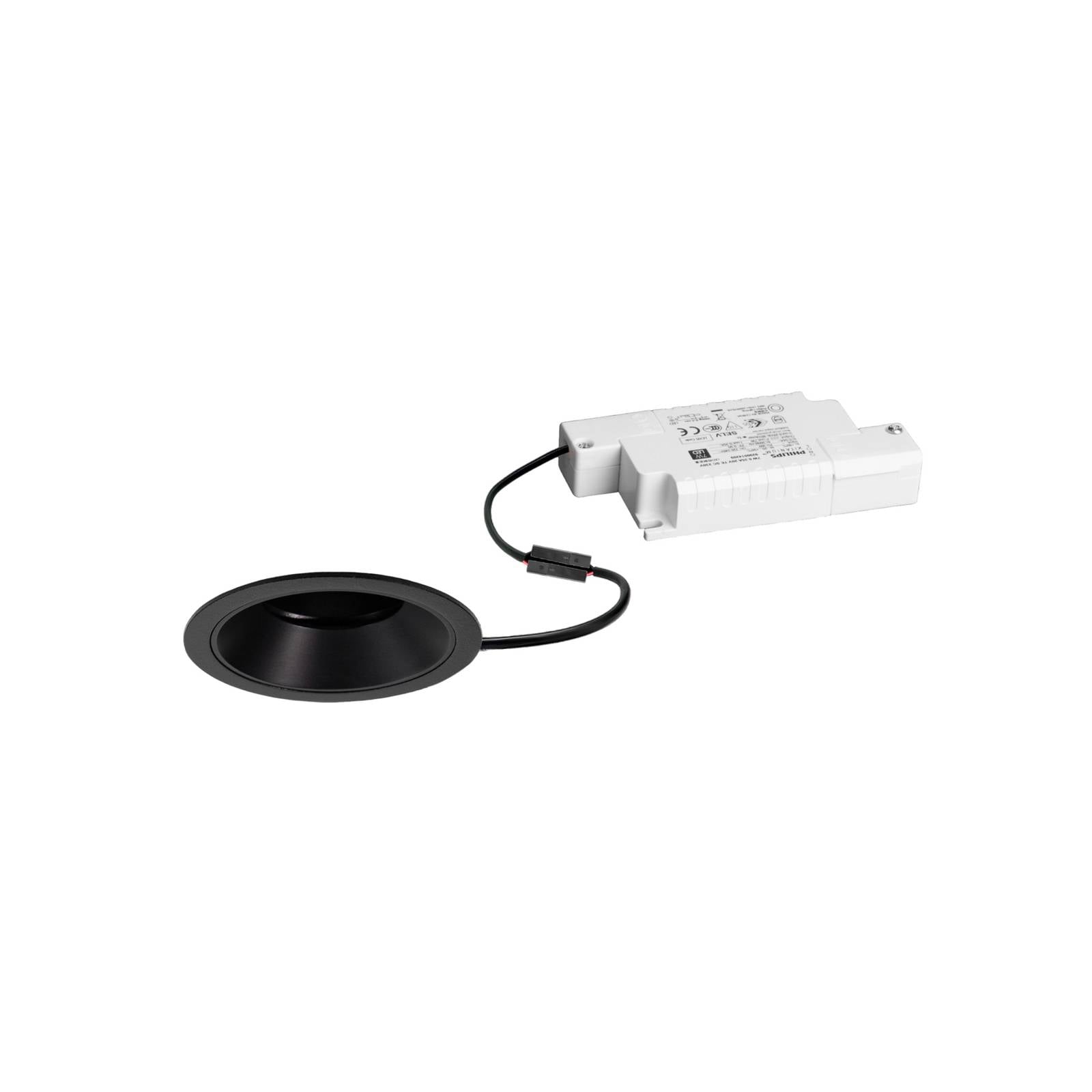 BRUMBERG LED-Einbaudownlight Binato RC-dimmbar 4000K schwarz