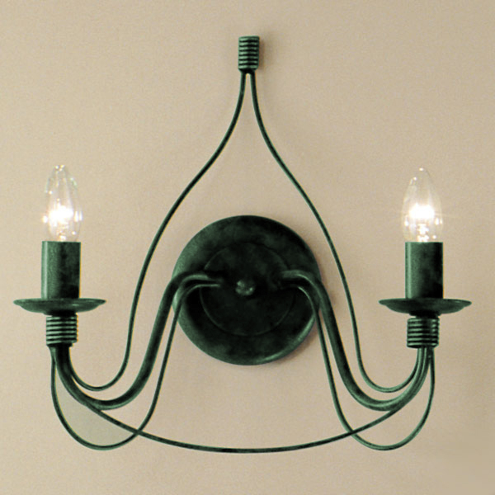Two-bulb wall light FILO