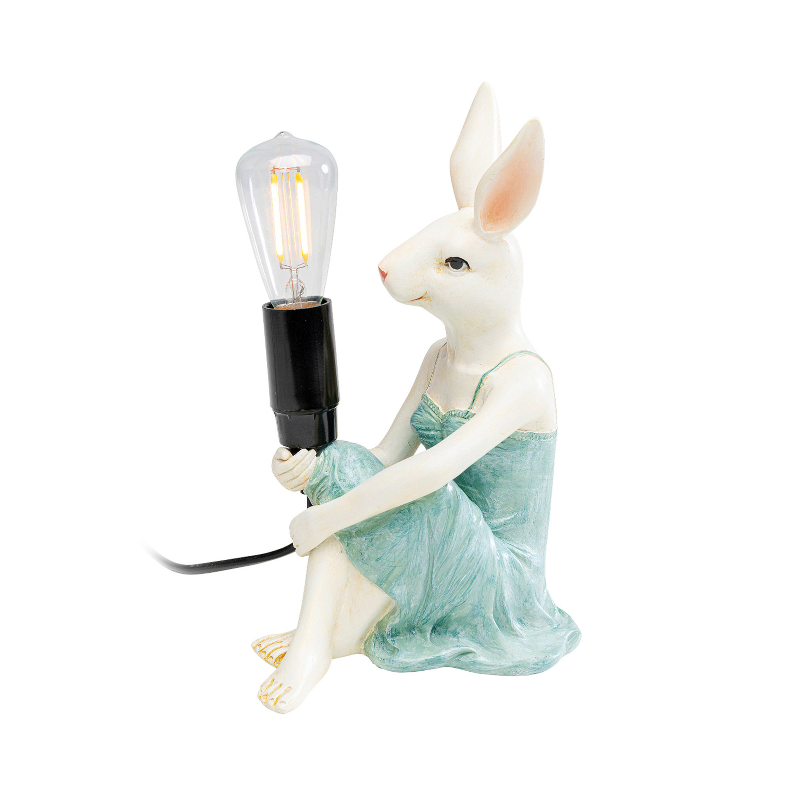 KARE Girl Rabbit tafellamp van polyresin