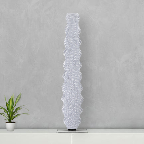 LED-Stehlampe Flechtwerk Koral 75, 75 cm