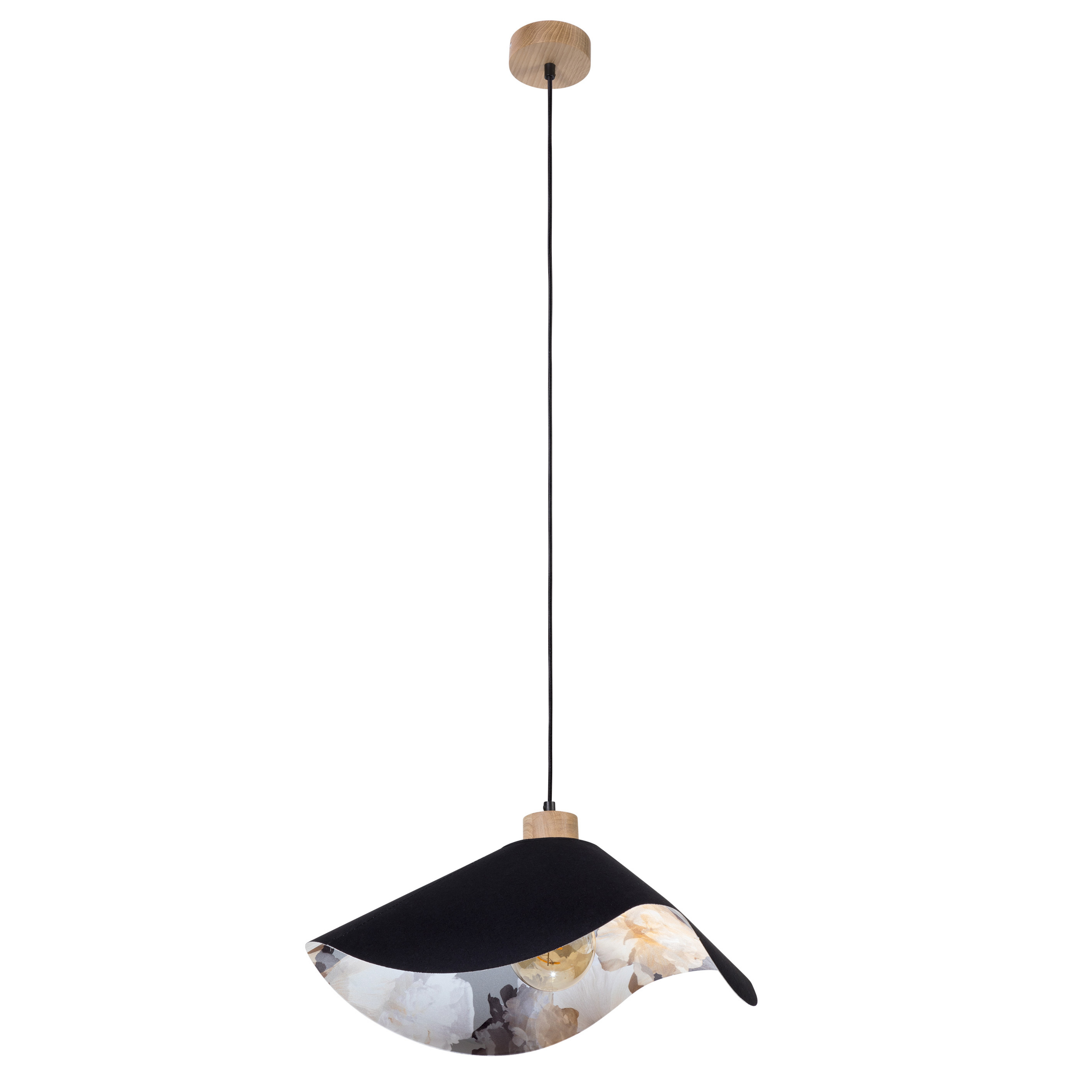 Marian Lampa Wisząca Ø50 Black/Gold - Envostar