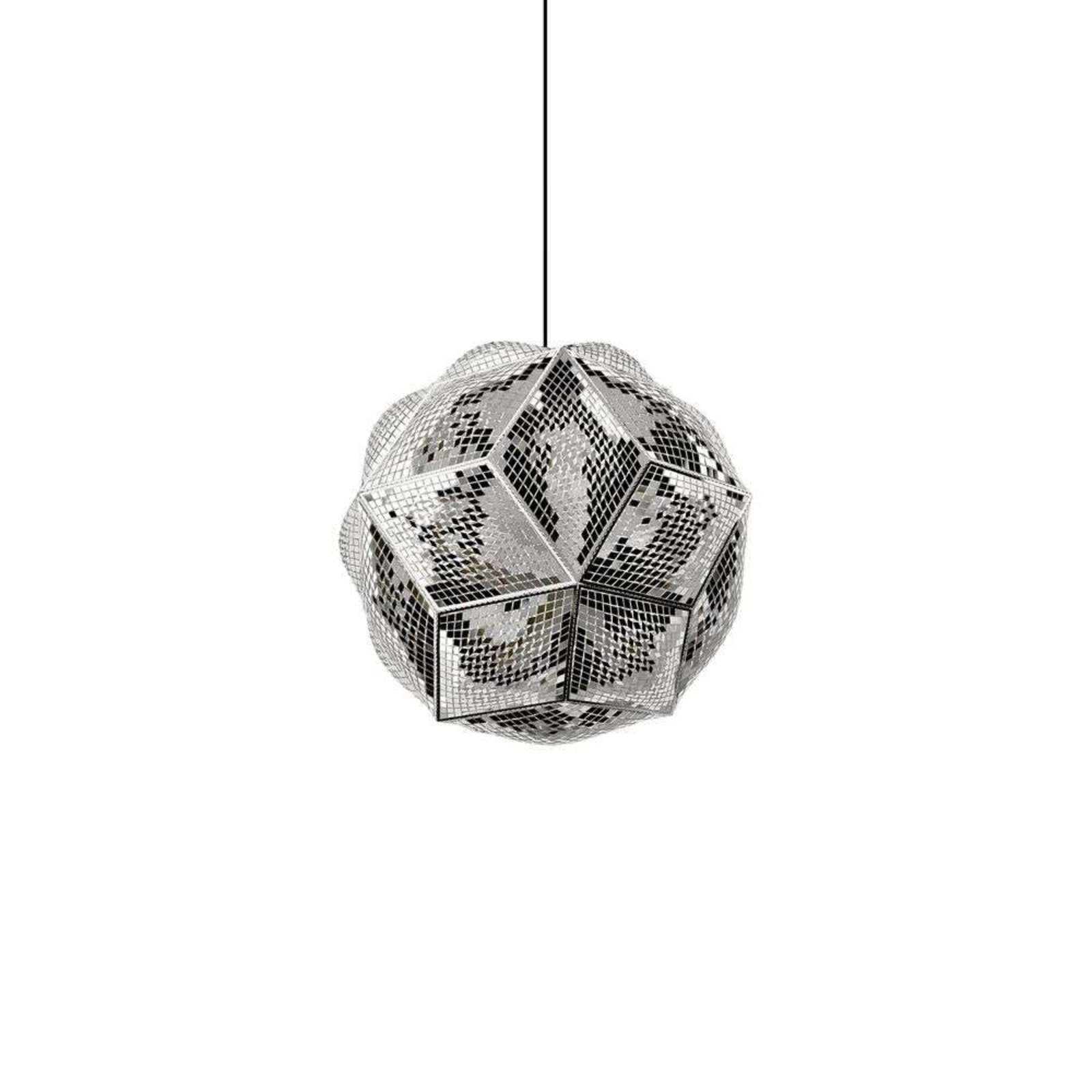 Puff Candeeiro Suspenso Stainless Steel - Tom Dixon