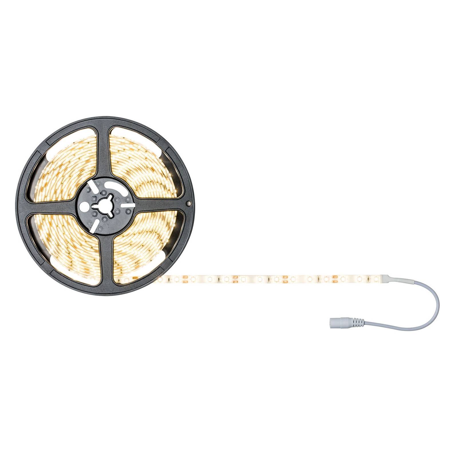 Paulmann SimpLED strip set, 17 W, warm white, 5 m, for Living / Dining Room, metal, plastic, 17 W, L: 500 cm, W: 0.8 cm, H: 0.3 cm