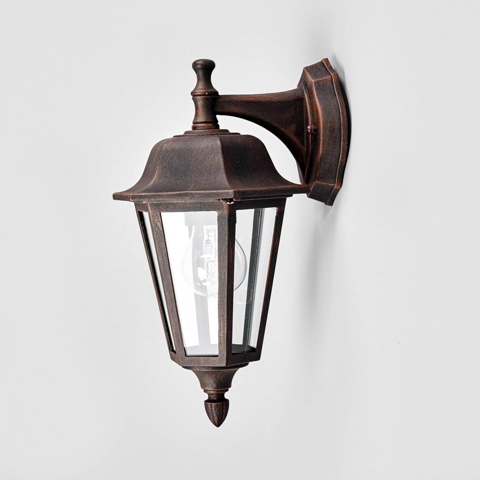 Lamina Outdoor Wall Lamp Rust - Lindby