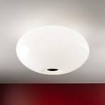 Prachtige plafondlamp AIH 28 cm, wit glanzend